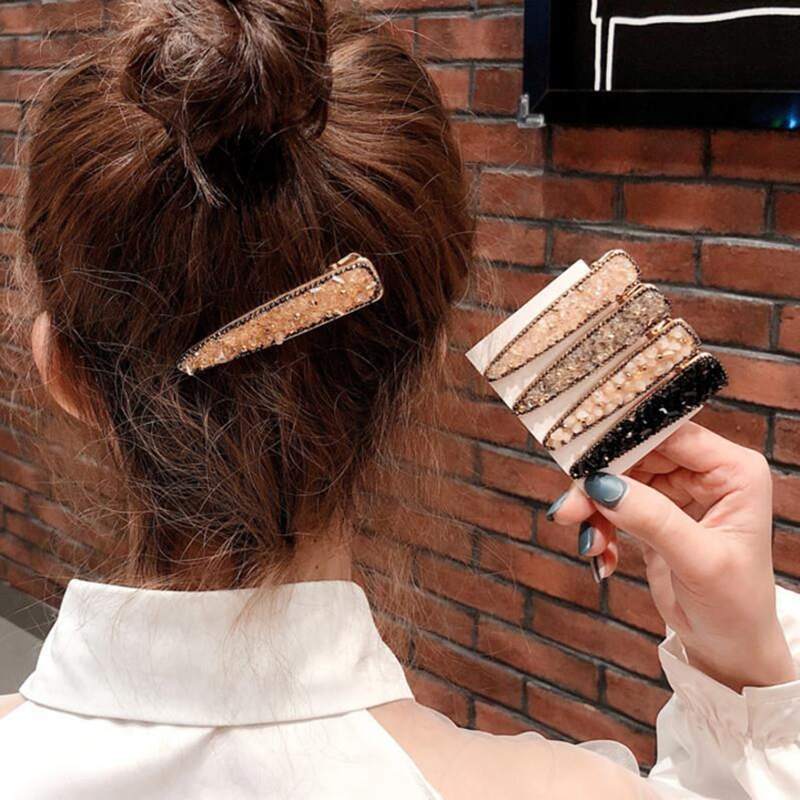 

1pc Random Rhinestone Hair Clip, Multicolor