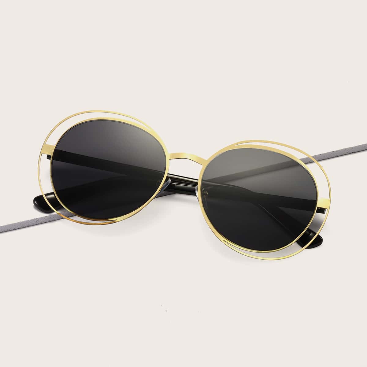 

Double Round Frame Sunglasses