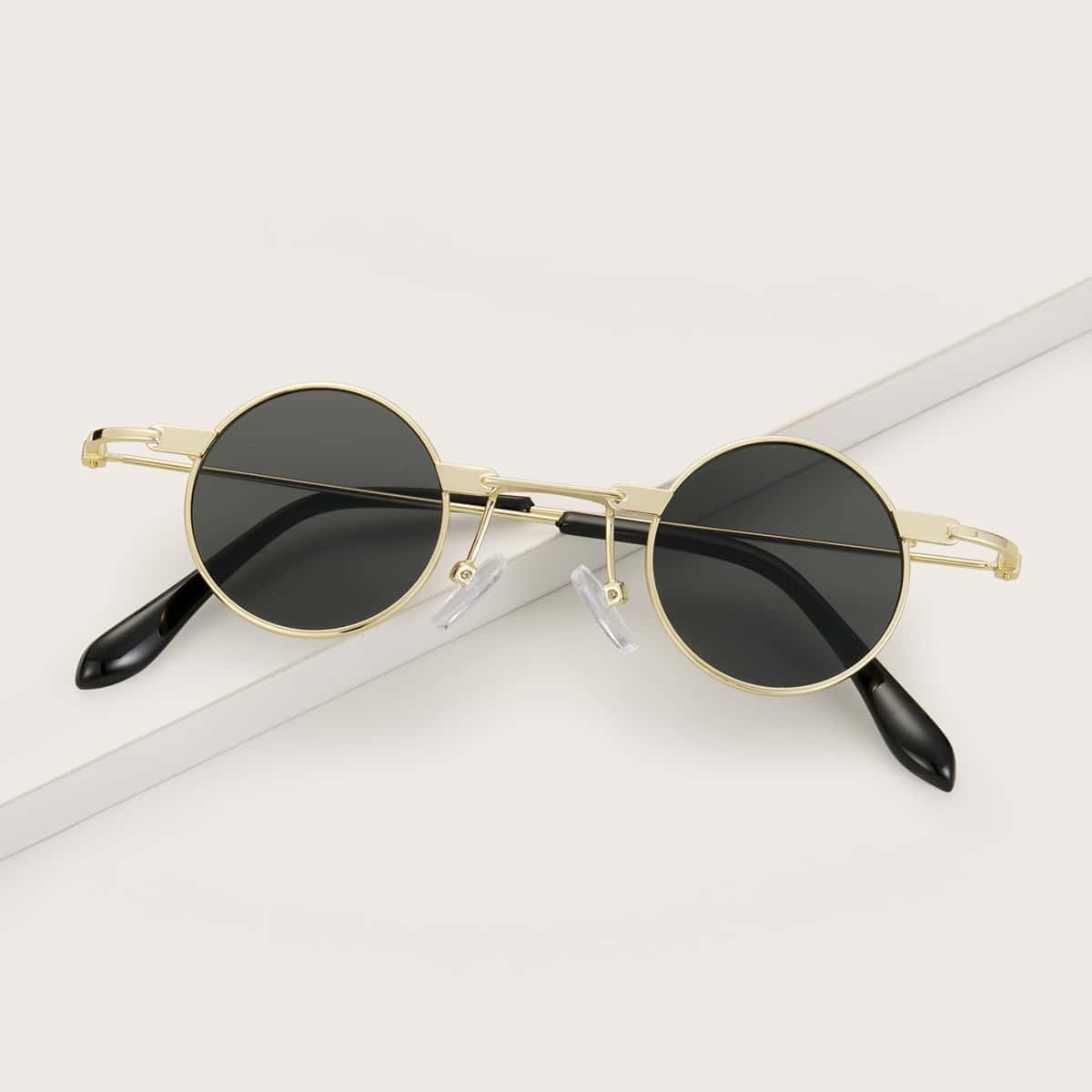 Metal Round Frame Sunglasses