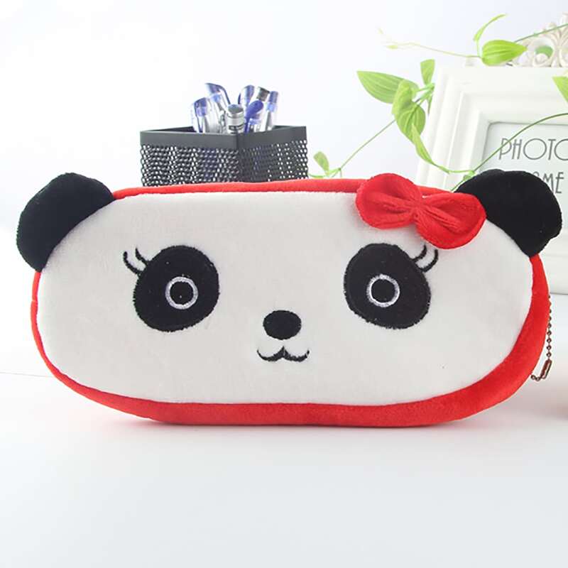

1pc Panda Design Pencil Bag, Multicolor