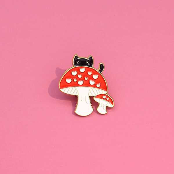 

Kids Cartoon Brooch, Multicolor
