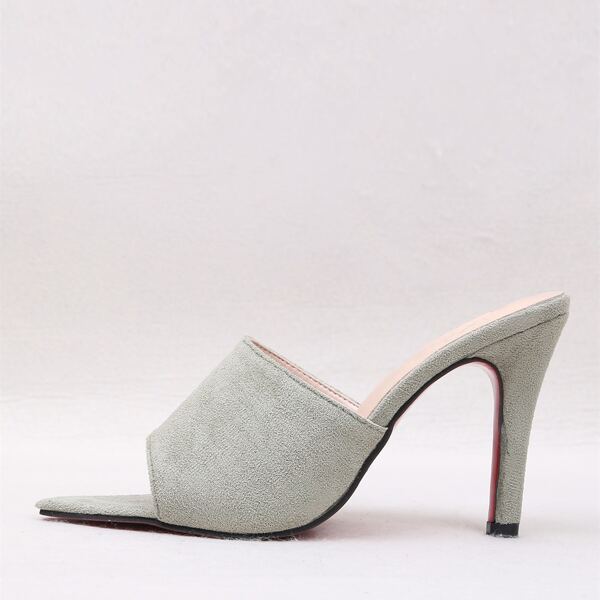 

Minimalist Mule Sandals, Green
