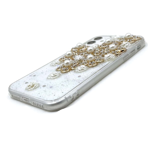 

Flower Decor iPhone Case, Clear