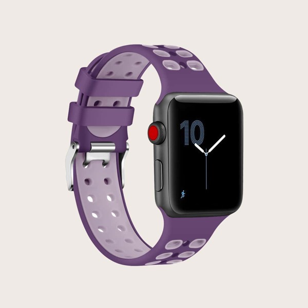

Two Tone Apple Watch Band, Purple