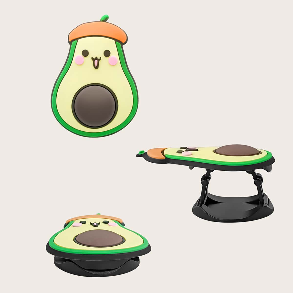 

Avocado Shaped Phone Holder, Multicolor