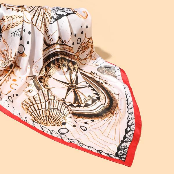 

Shell Print Bandana, Multicolor