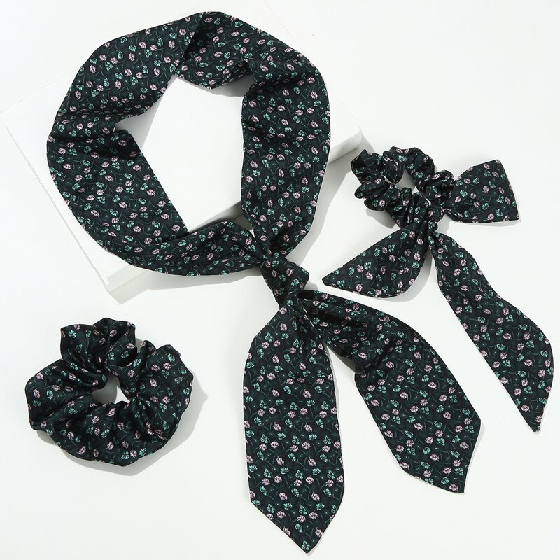 

3pcs Ditsy Floral Pattern Hair Accessory, Multicolor