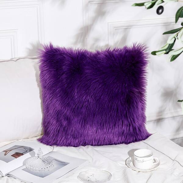 

Plain Cushion Cover Without Filler, Purple