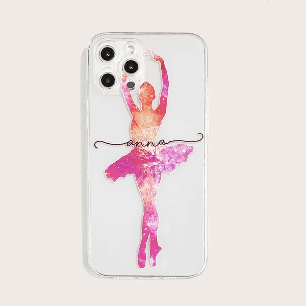 

Dancer Print iPhone Case, Clear