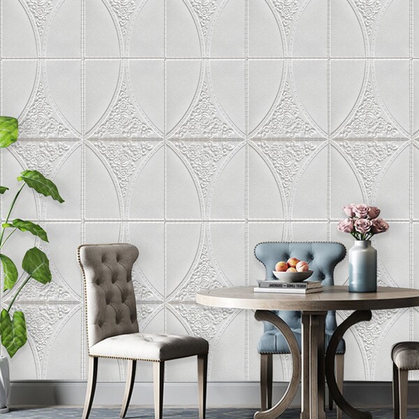 

1sheet 3D Polyfoam Wall Sticker, White