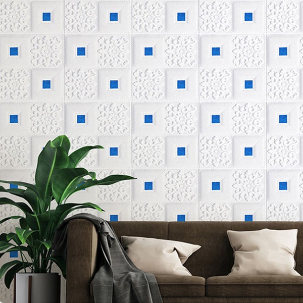 

1sheet 3D Polyfoam Wall Sticker, White