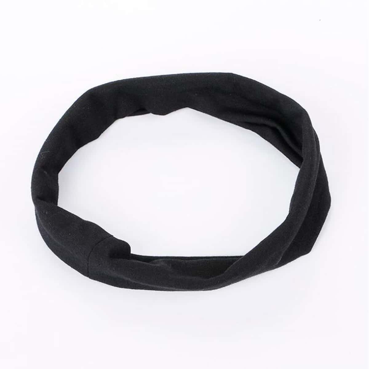 

10pcs Solid Headband, Multicolor