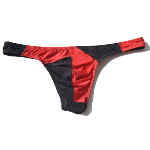 

Men Color-block Cut Out Brief, Multicolor