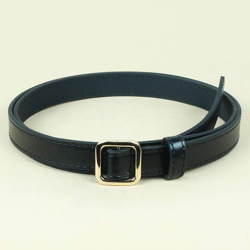 

Square Buckle Belt, Black