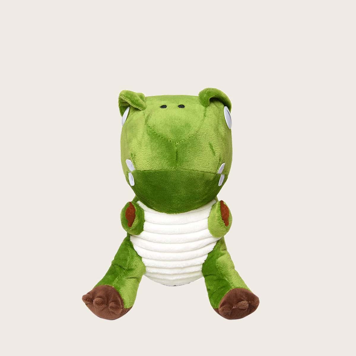 

Fluffy Dinosaur Shaped Crossbody Bag, Green