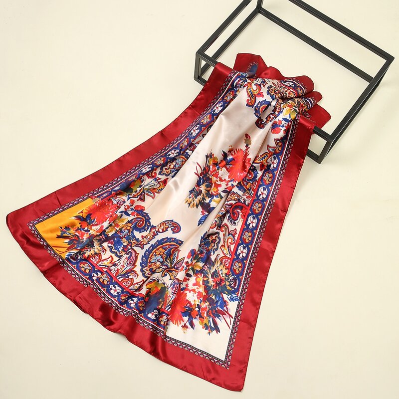 

Flower Print Scarf, Multicolor