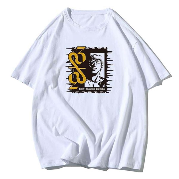 

Men Letter Graphic Short Sleeve Tee, White
