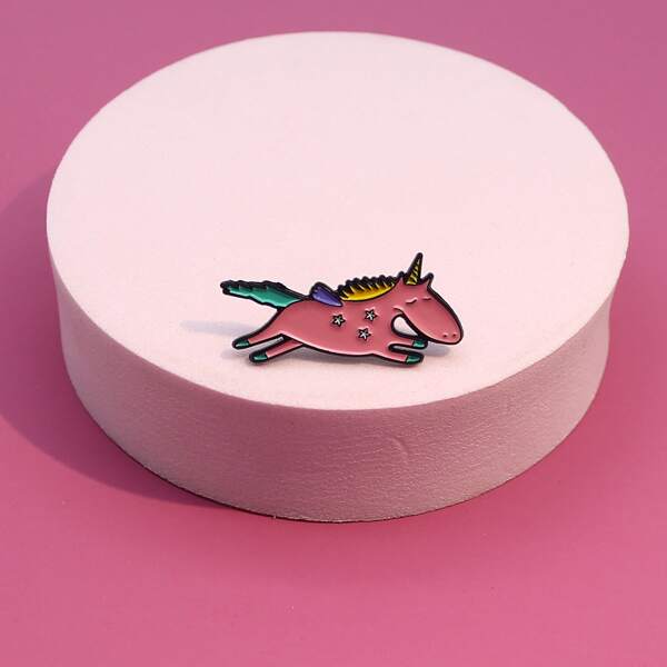 

Kids Cartoon Brooch, Multicolor