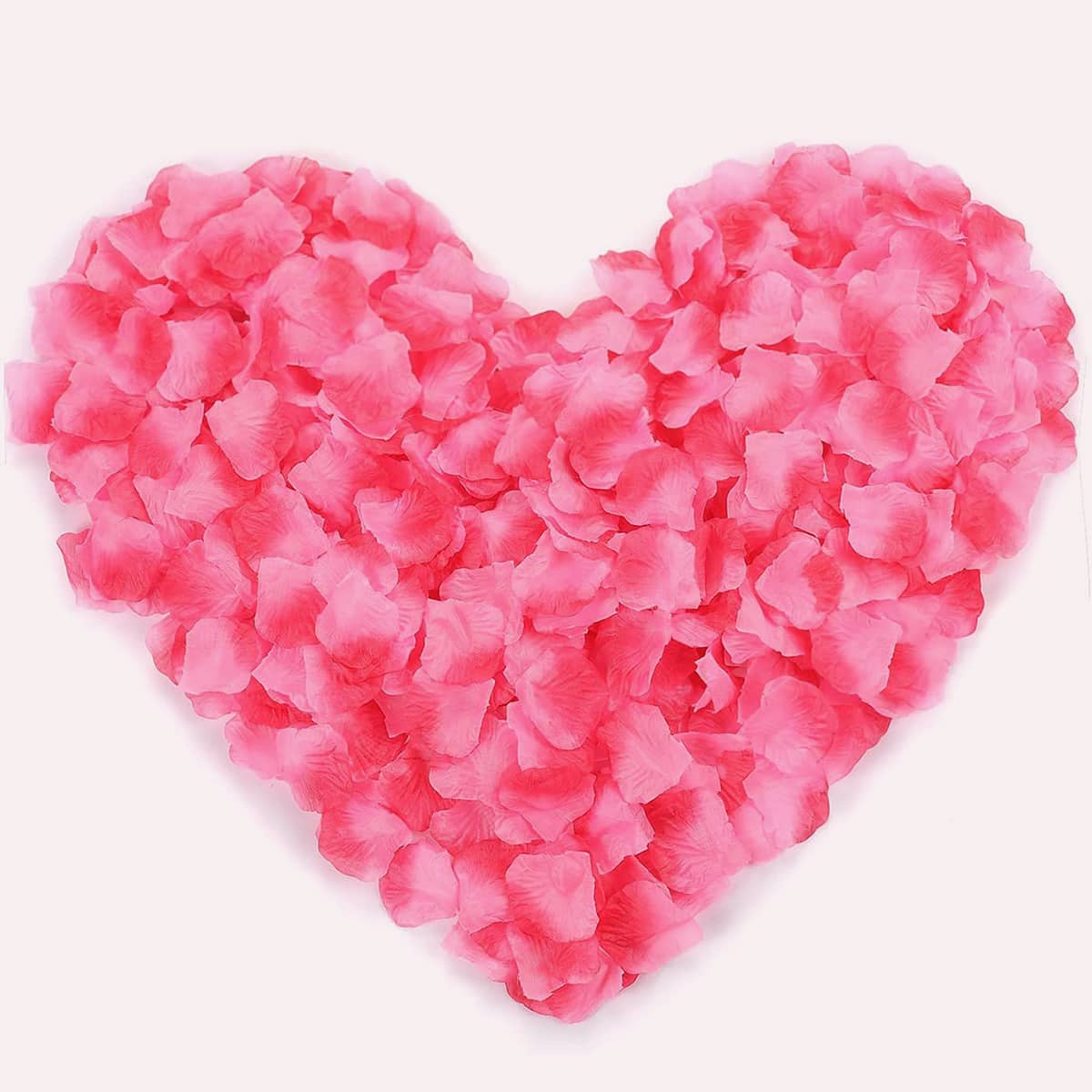 

1200pcs Artificial Petal Decoration, Pink