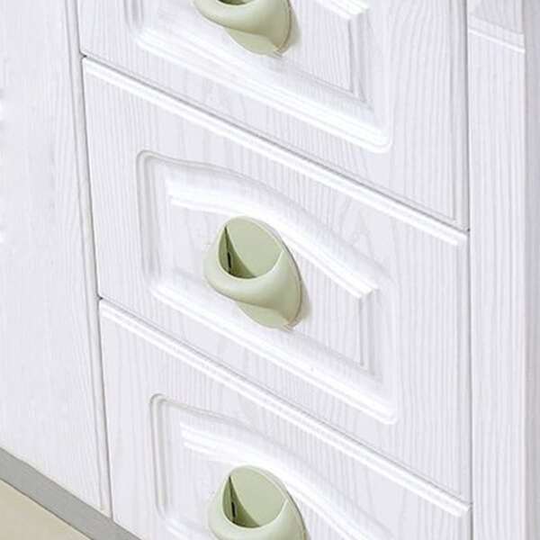 

1pc Auxiliary Drawer Handle, Green