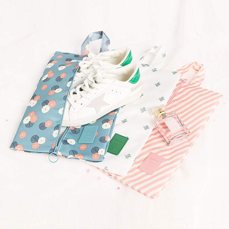 

1pc Random Pattern Shoes Storage Bag, Multicolor