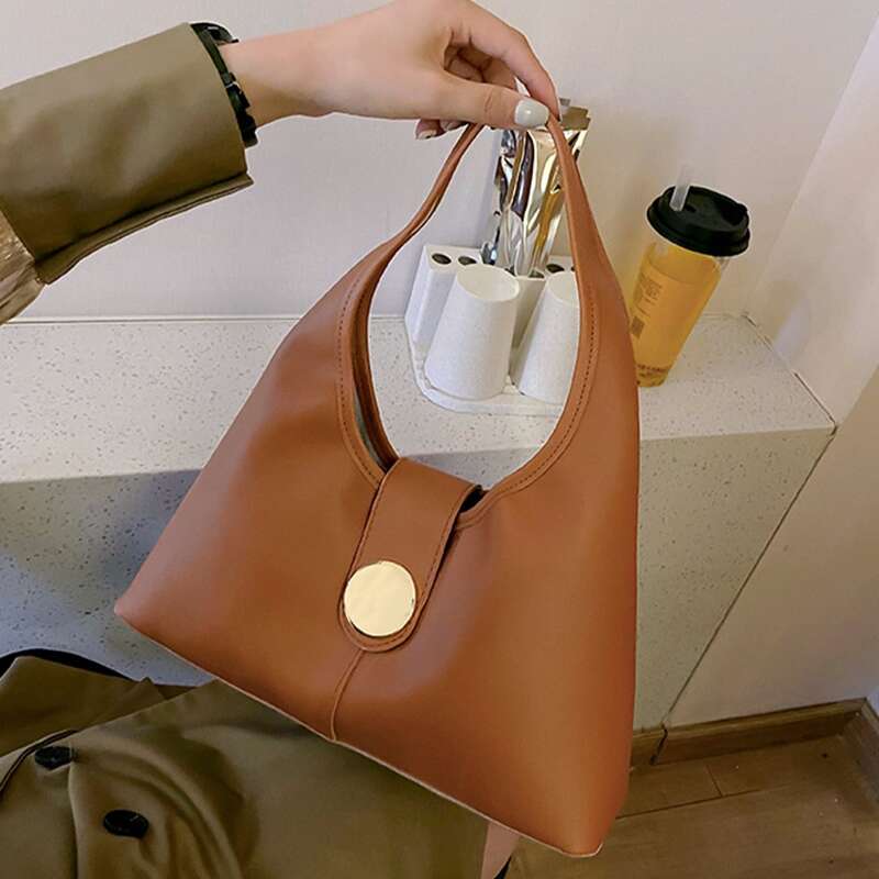 

Hobo Shoulder Bag, Brown