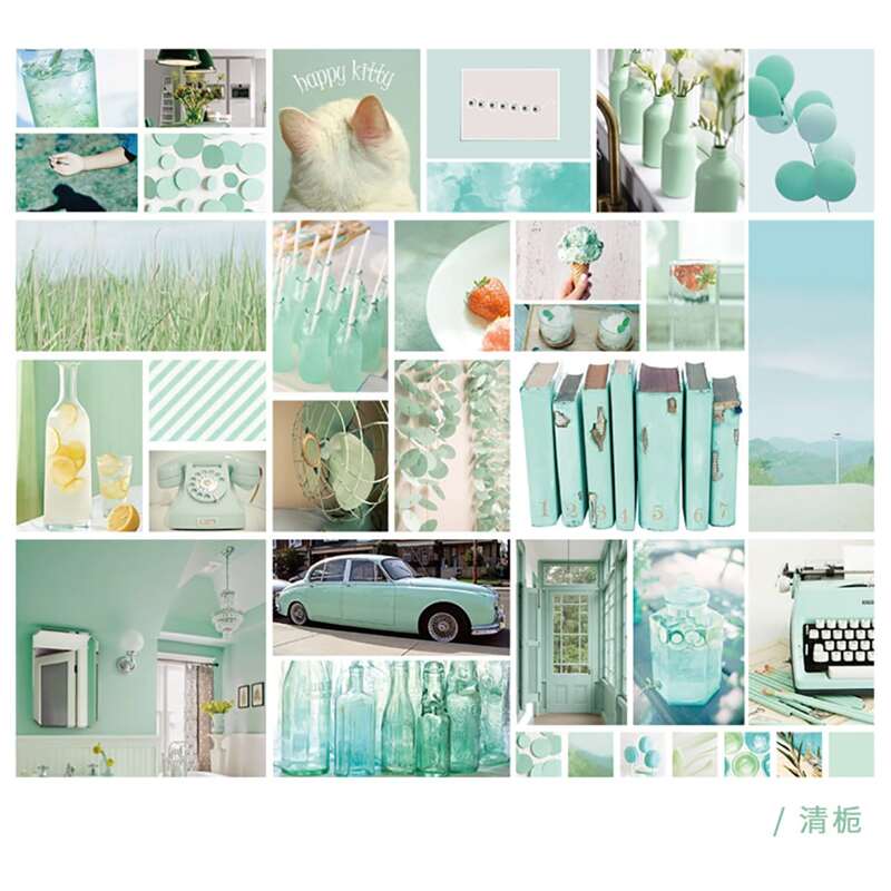 

70pcs Mixed Pattern Sticker, Multicolor
