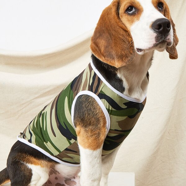

Breathable Camo Pet Tank, Multicolor