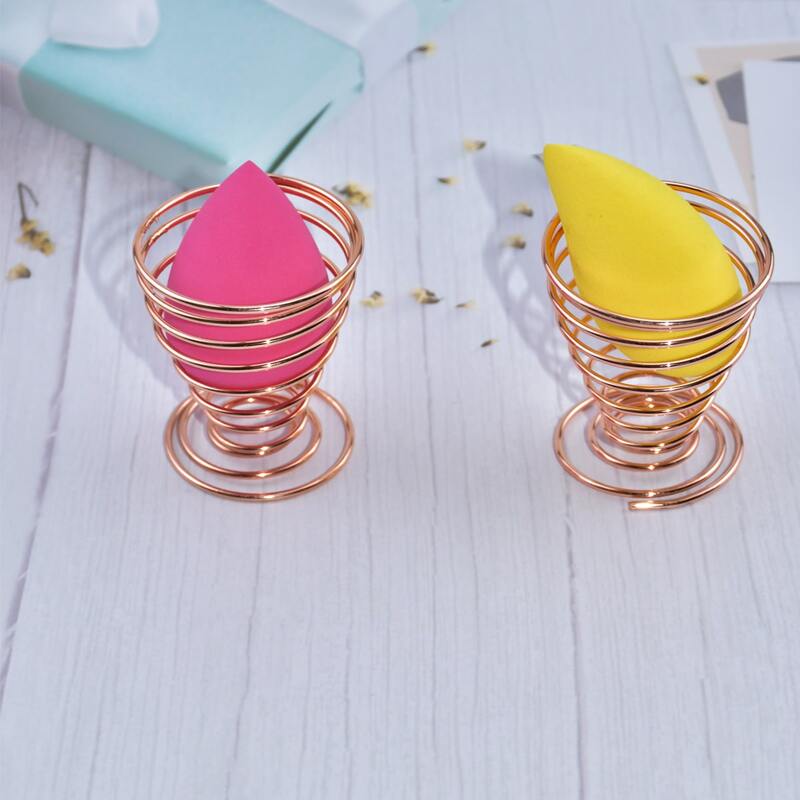 

1pc Makeup Sponge Holder, Rose gold