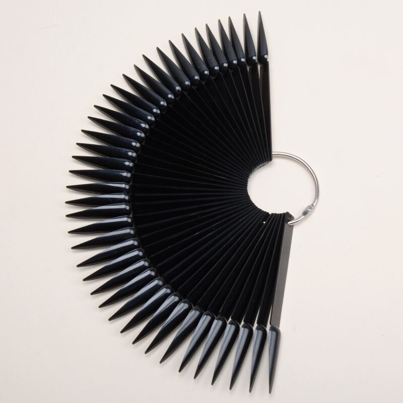 

40pcs False Nail Display Card, Black