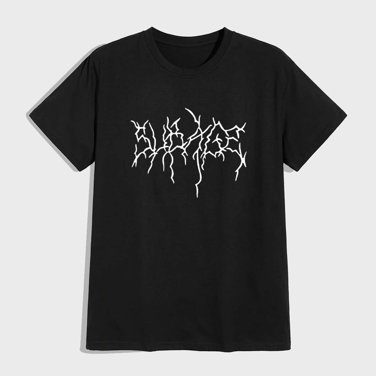

Guys Graphic Tee, Black