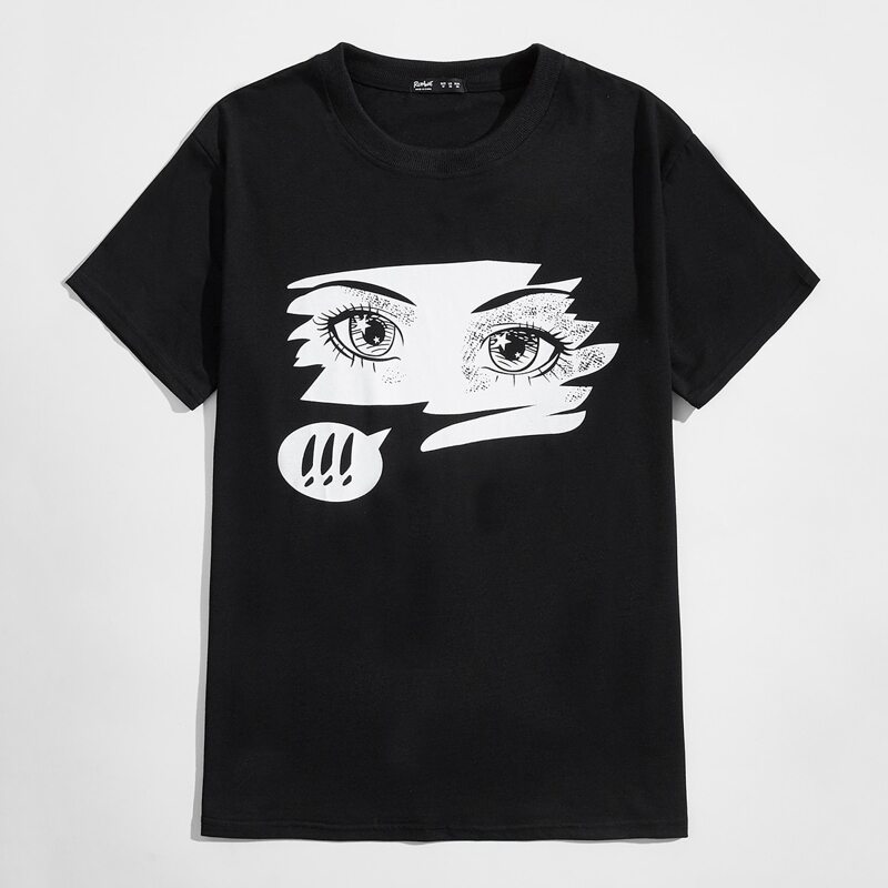 

Guys Figure Graphic Tee, Black