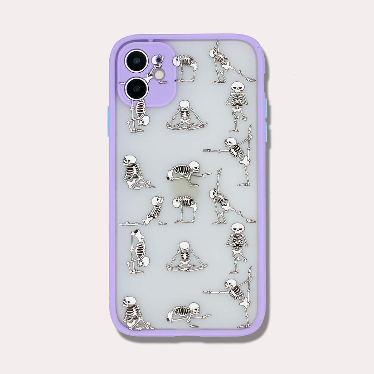 

Cartoon Skeleton iPhone Case, Clear