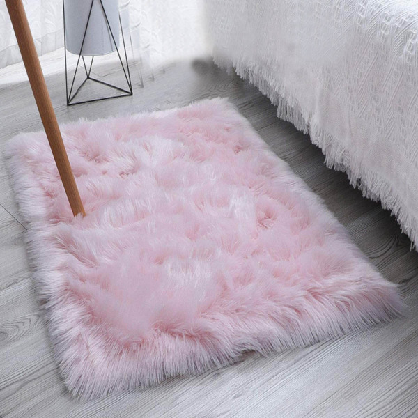 

Plain Plush Carpet, Pink