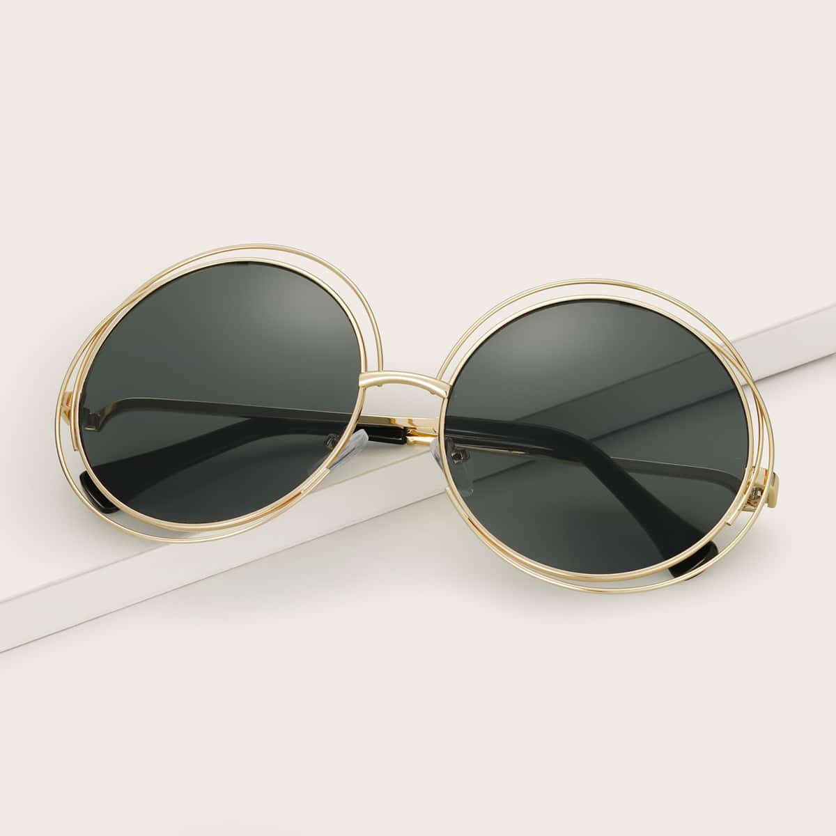 

Double Round Frame Sunglasses