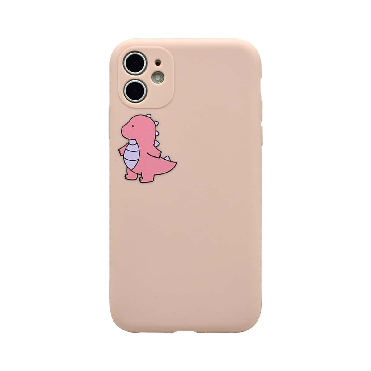 

Cartoon Dinosaur iPhone Case, Baby pink
