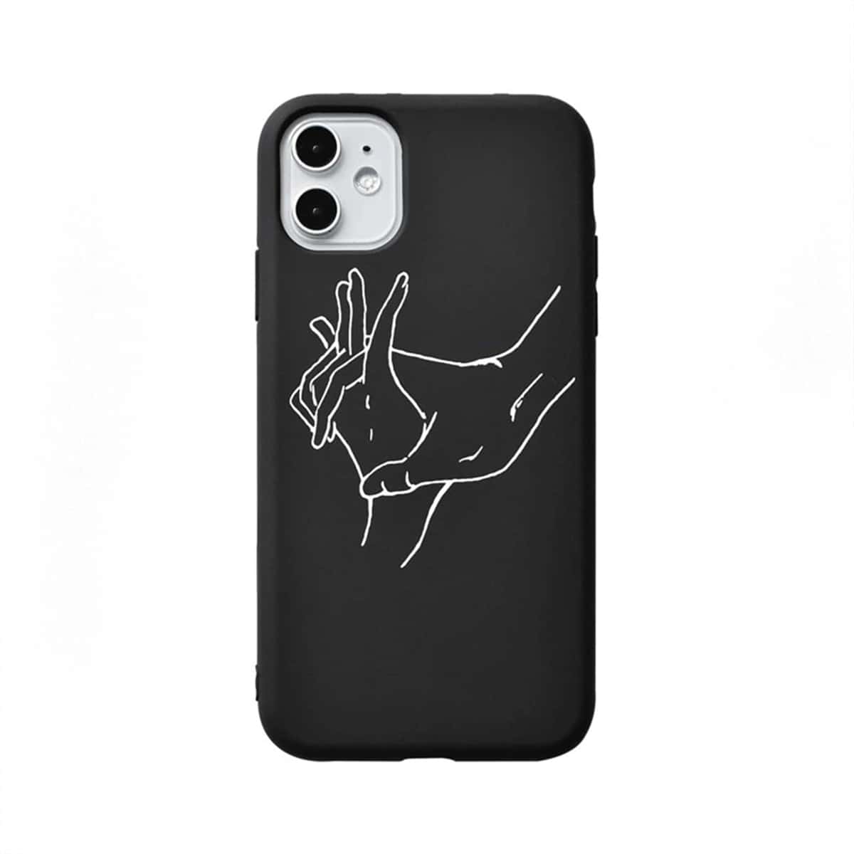 

Hand iPhone Case, Black