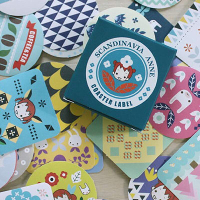 

70pcs Cartoon Graphic Sticker, Multicolor