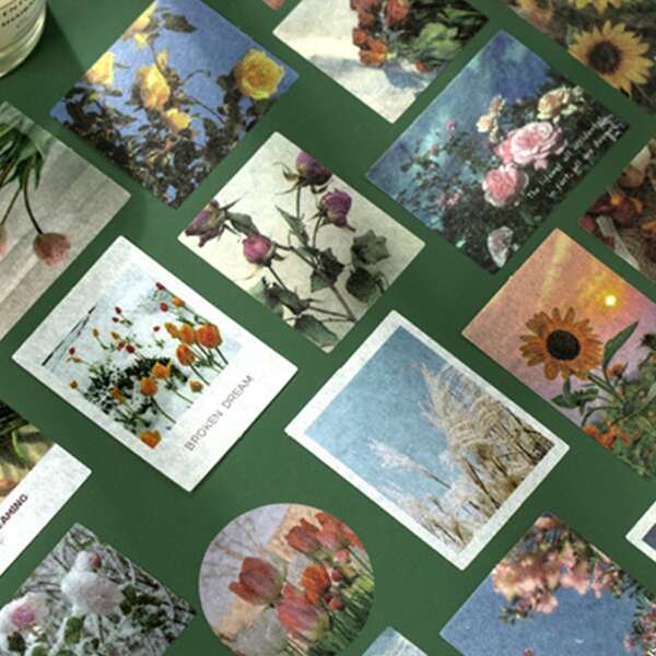 

100pcs Mixed Pattern Random Sticker, Multicolor