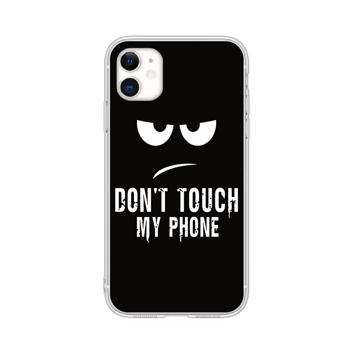 

Slogan Graphic iPhone Case, Black
