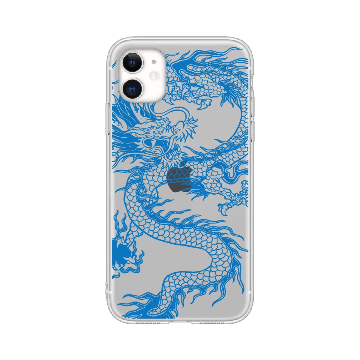 

Chinese Dragon iPhone Case, Blue