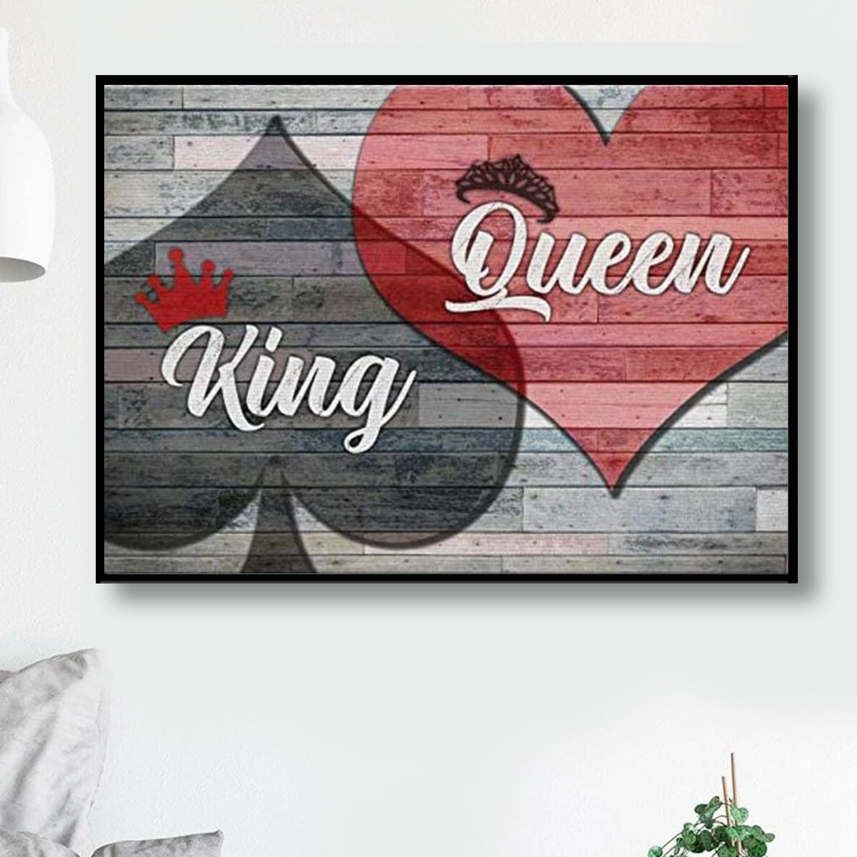 

Letter Graphic DIY Diamond Painting Without Frame, Multicolor