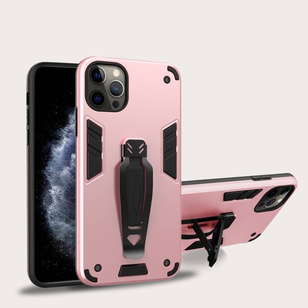 

Чехол для iPhone в форме брони, Розовое золото