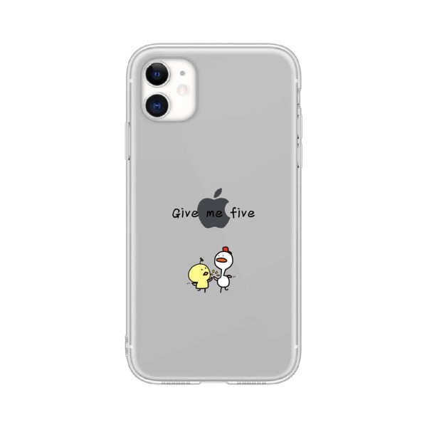 

Cartoon Graphic Clear iPhone Case