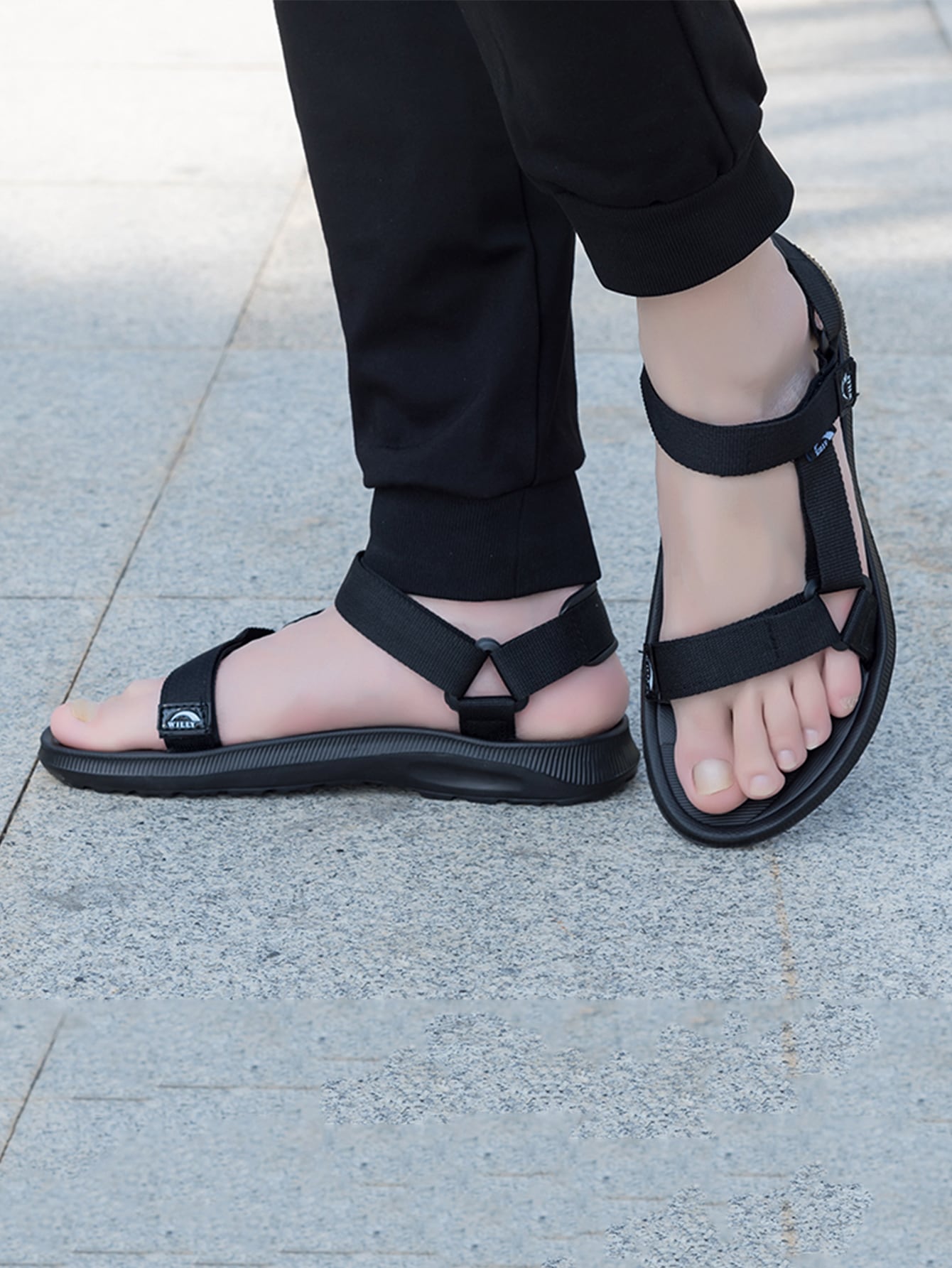 Sandalias deportivas de hombres minimalista | Moda de Mujer | SHEIN México