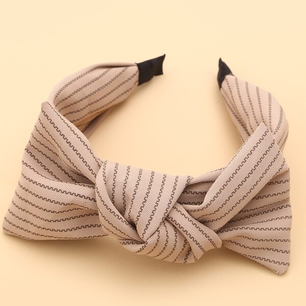 

Bow Decor Hair Hoop, Khaki