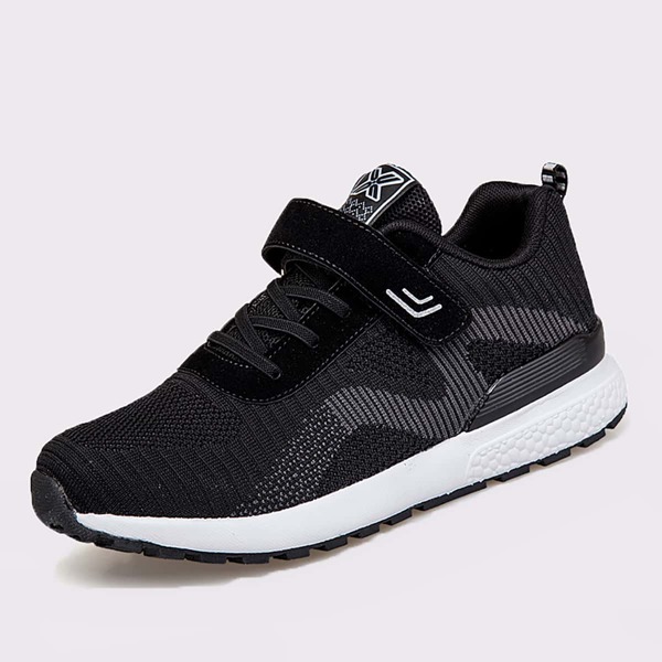 

Men Velcro Strap Sneakers, Black