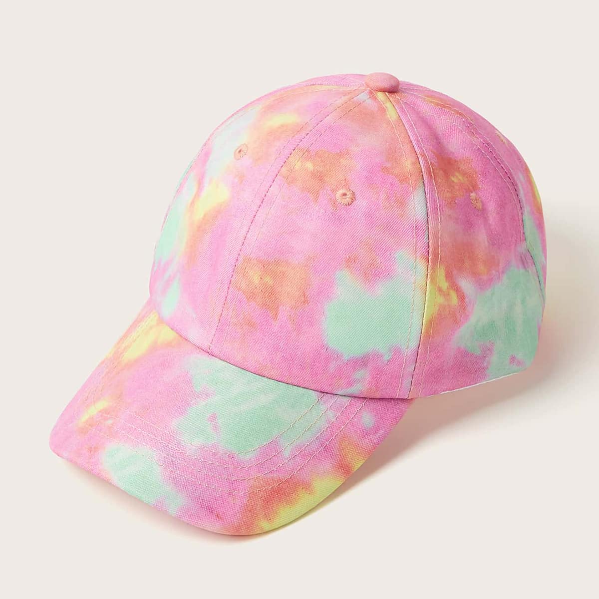 

Tie Dye Baseball Cap, Pink