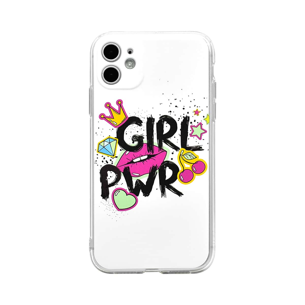 

Letter Graphic iPhone Case, Multicolor