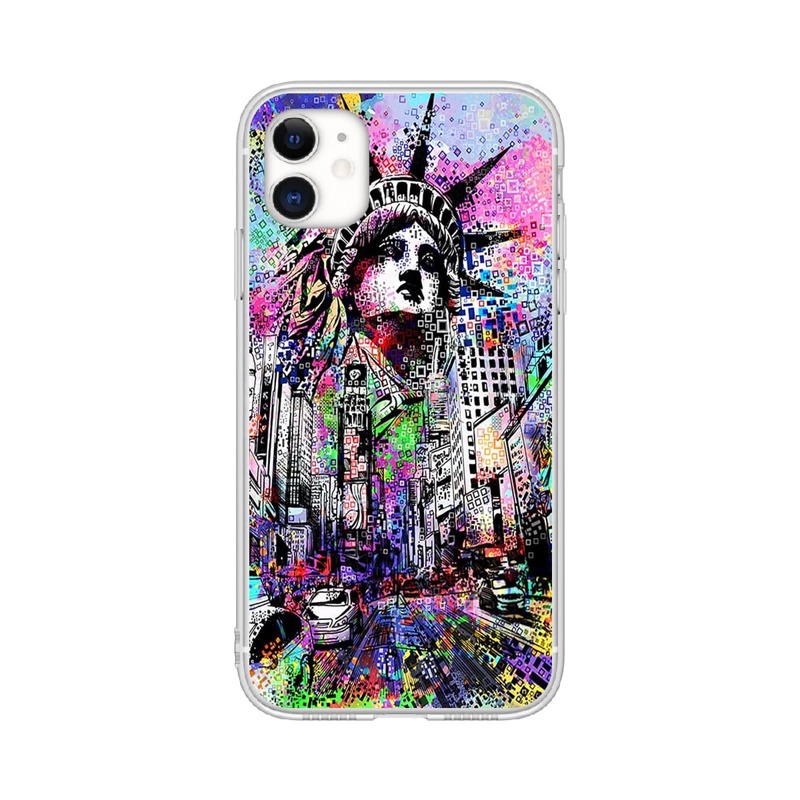 

Liberty Graphic iPhone Case, Multicolor